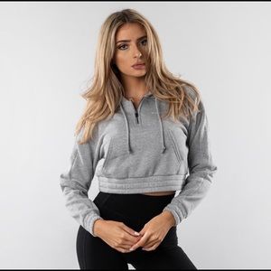 Cropped Capital Hoodie
